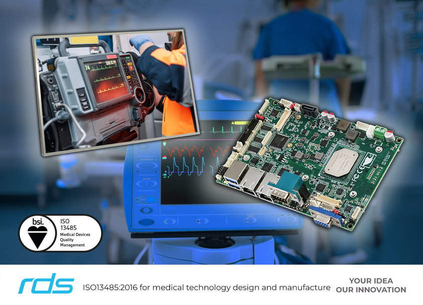 ISO13485 accreditation enables Review Display Systems to pursue med-tech device design and manufacture